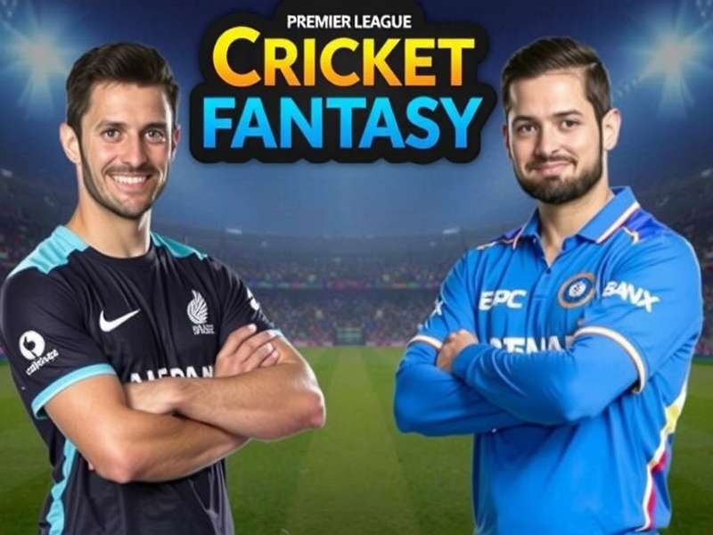 Real-Time Cricket Match Interface Premier League Cricket Fantasy Live Match